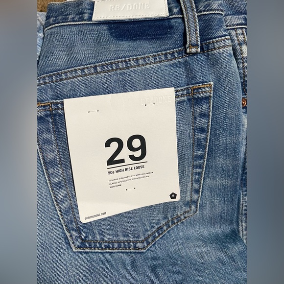 Levis re/done 90s high rise loose jeans sz-28,29,30 - Picture 5 of 8